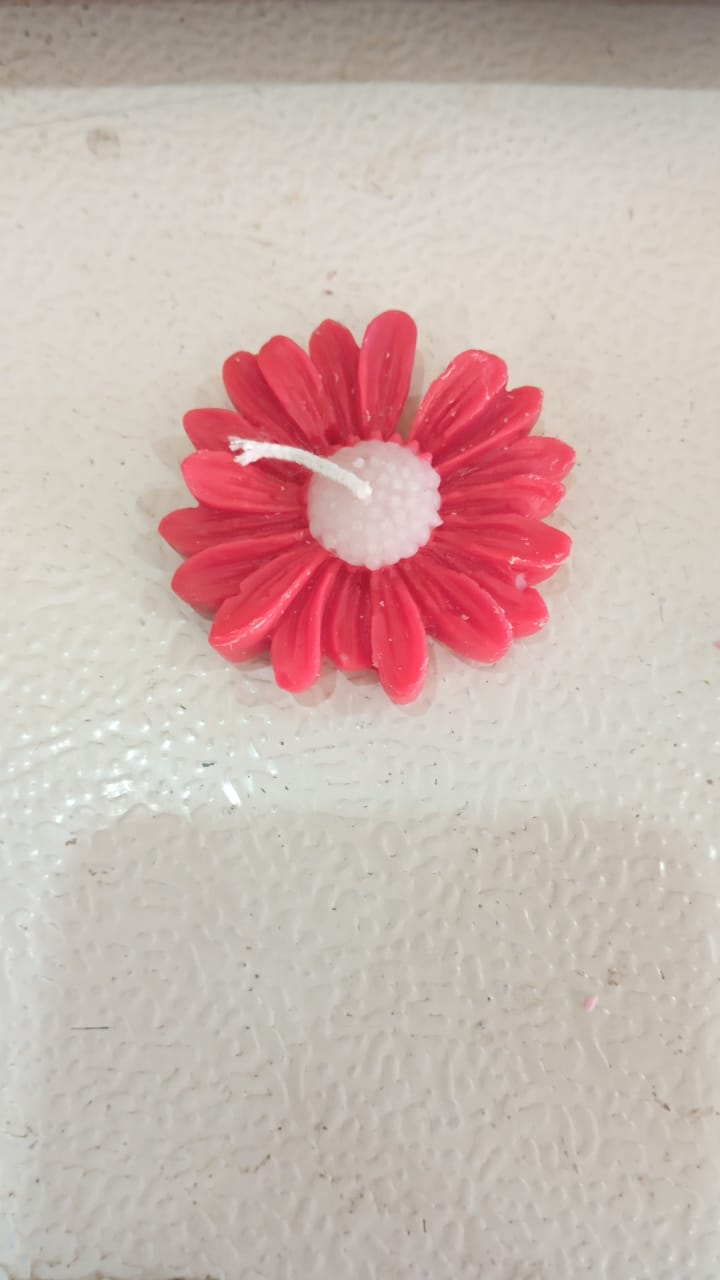 daisy flower candlee