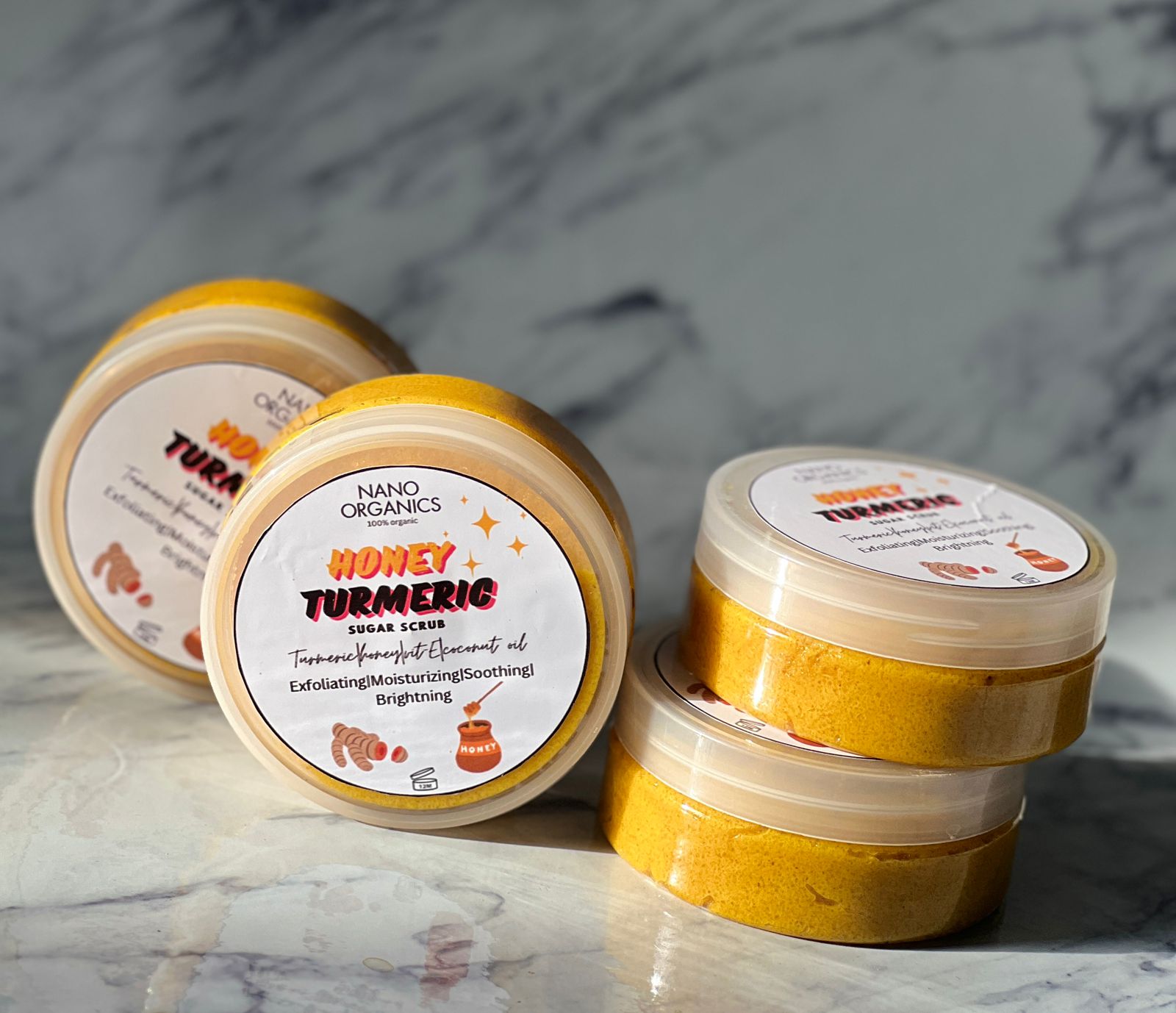 Honey Termeric Suger Scrub